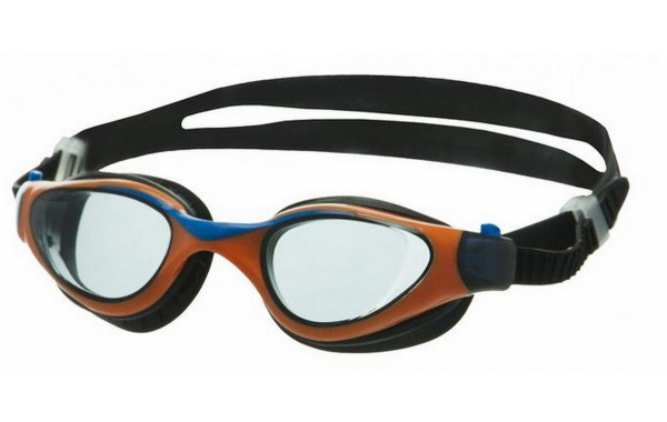 Очки для плавания Atemi M701 черный, оранжевый 600_380