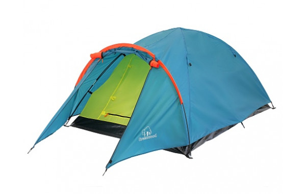 Палатка 2-х местная Greenwood Target 2 синий/оранжевый 600_380