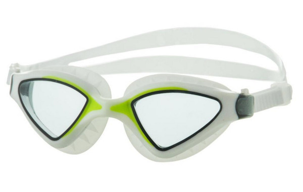 Очки для плавания Atemi N8502 белый-салатовый 600_380