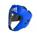 Шлем боксерский Adidas AIBA синий AIBAH1 75_75