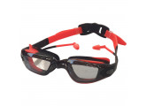 Очки для плавания Sportex взрослые E38885-4 мультиколор (черно\красные)