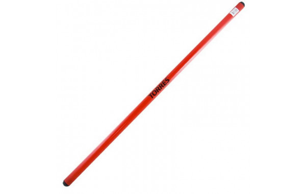 Штанга Torres TR1017, длина 1,2 метра, диаметр 2,5 см, красный 600_380