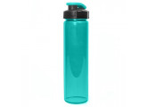 Бутылка для воды HEALTH and FITNESS, 500 ml., straight, прозрачно/морской зеленый КК0160