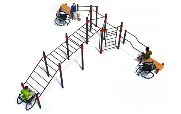 Комплекс для инвалидов-колясочников Advanced Super W-7.01 Hercules 5203 600_380