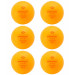 Мяч для настольного тенниса Donic 3* Exclusive, 6 шт оранжевый 75_75