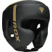 Шлем RDX F6 черн/золот.мат. 75_75