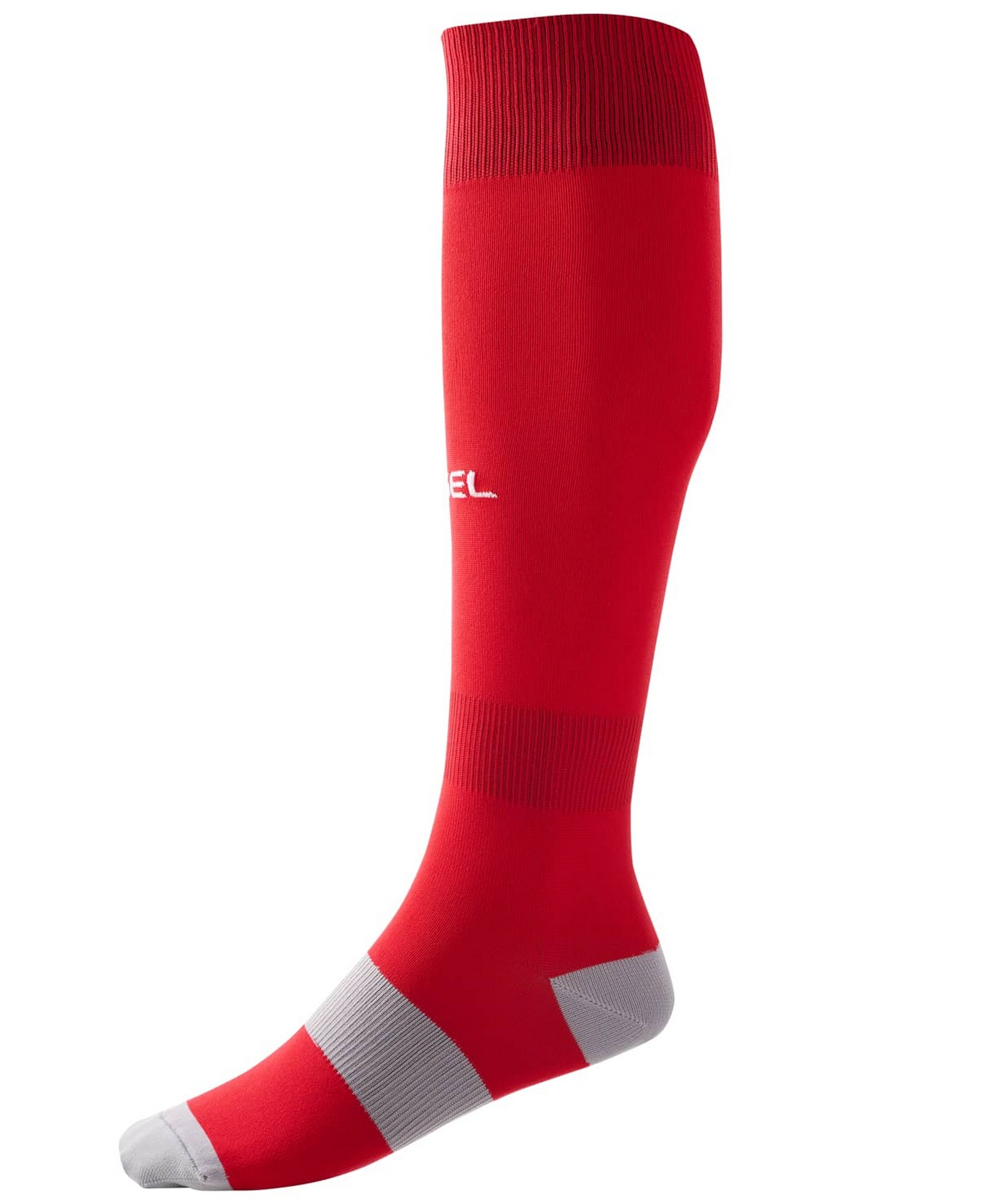фото Гетры футбольные j?gel camp basic socks, красный\серый\белый