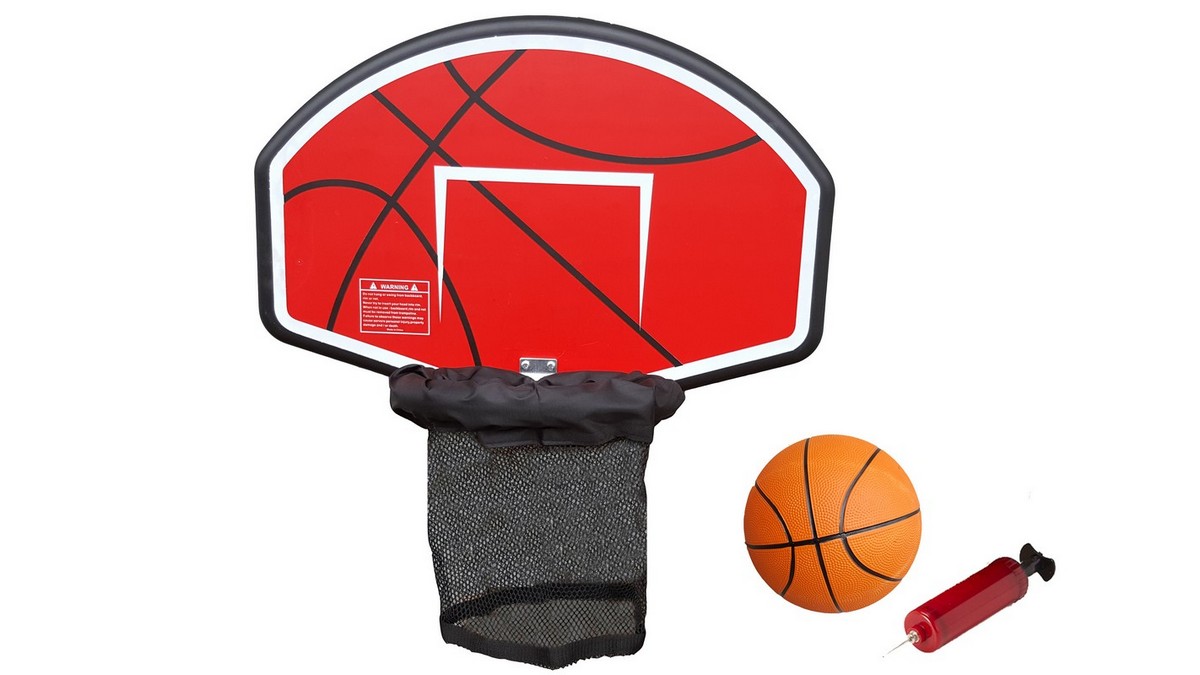 фото Баскетбольный щит с кольцом для батутов proxima premium cfr-bh