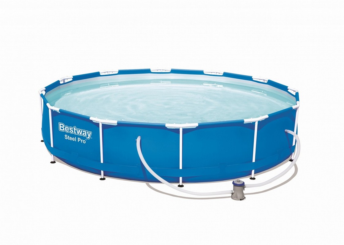 фото Каркасный бассейн bestway steel pro 366х76 см 56681