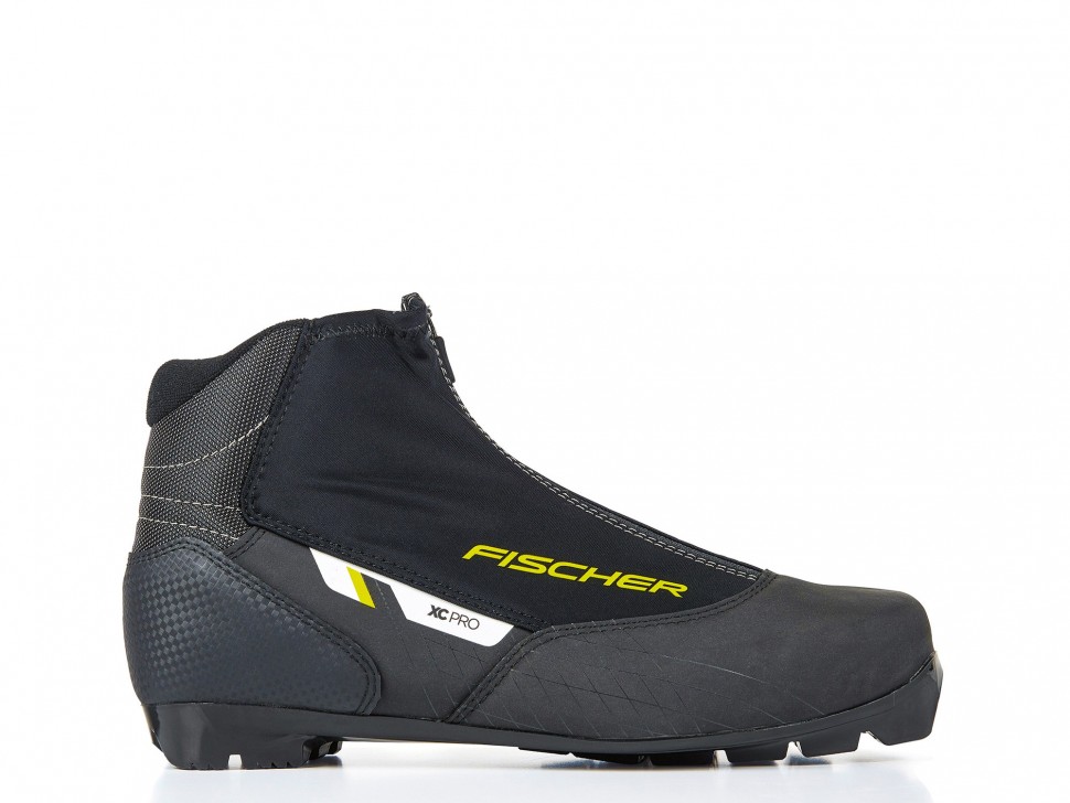 фото Лыжные ботинки fischer xc pro black yellow (s21820) (черно/желтый)