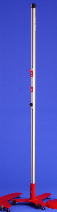 фото Стойка для прыжков в высоту школьная polanik алюминиевая, т-образная база 929-stw-03/t