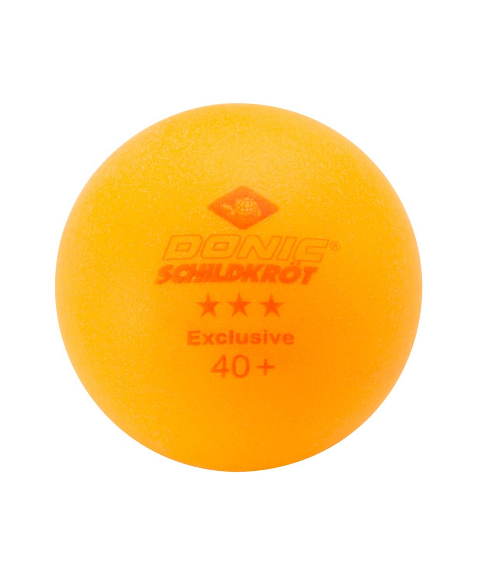 Мяч для настольного тенниса Donic 3* Exclusive, 6 шт оранжевый 1663_2000