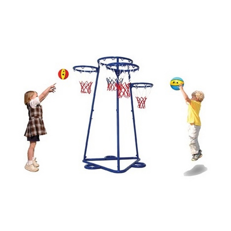 фото Детская баскетбольная (нетбольная) стойка hercules 5128