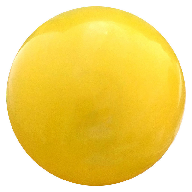 фото Мяч для художественной гимнастики t07574 желтый с блестками nobrand