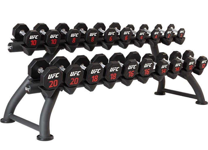 фото Premium уретановые гантели 14kg (пара) ufc ufc-dbpu-8311