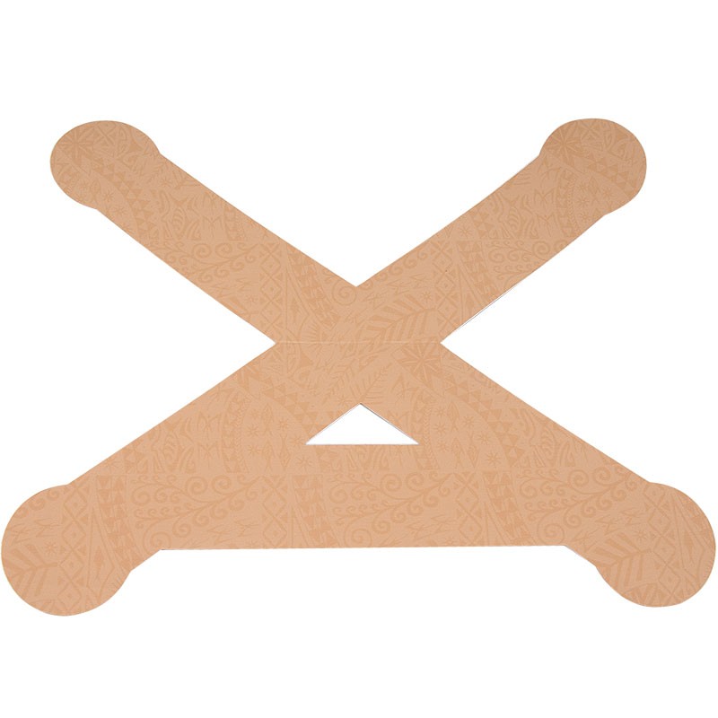 фото Тейп динамический posturepals box tape преднарезка, р. s, 5 шт, телесный