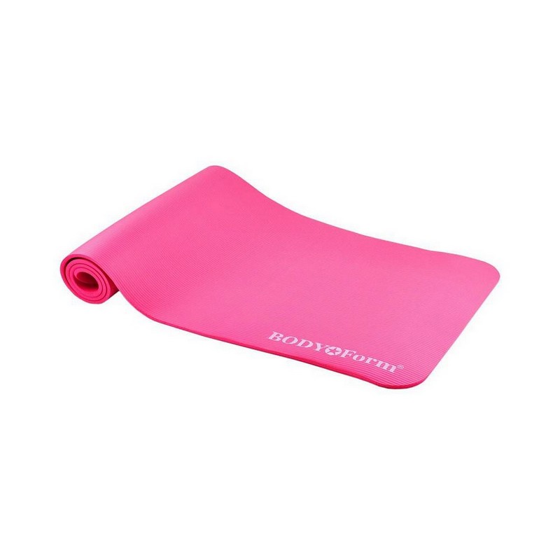 фото Коврик гимнастический body form bf-ym04 183x61x1,0 см розовый