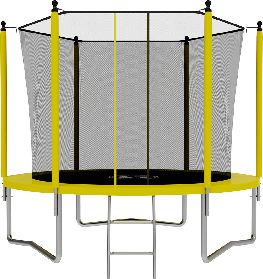 фото Батут swollen lite inside overlap 8 ft (yellow)