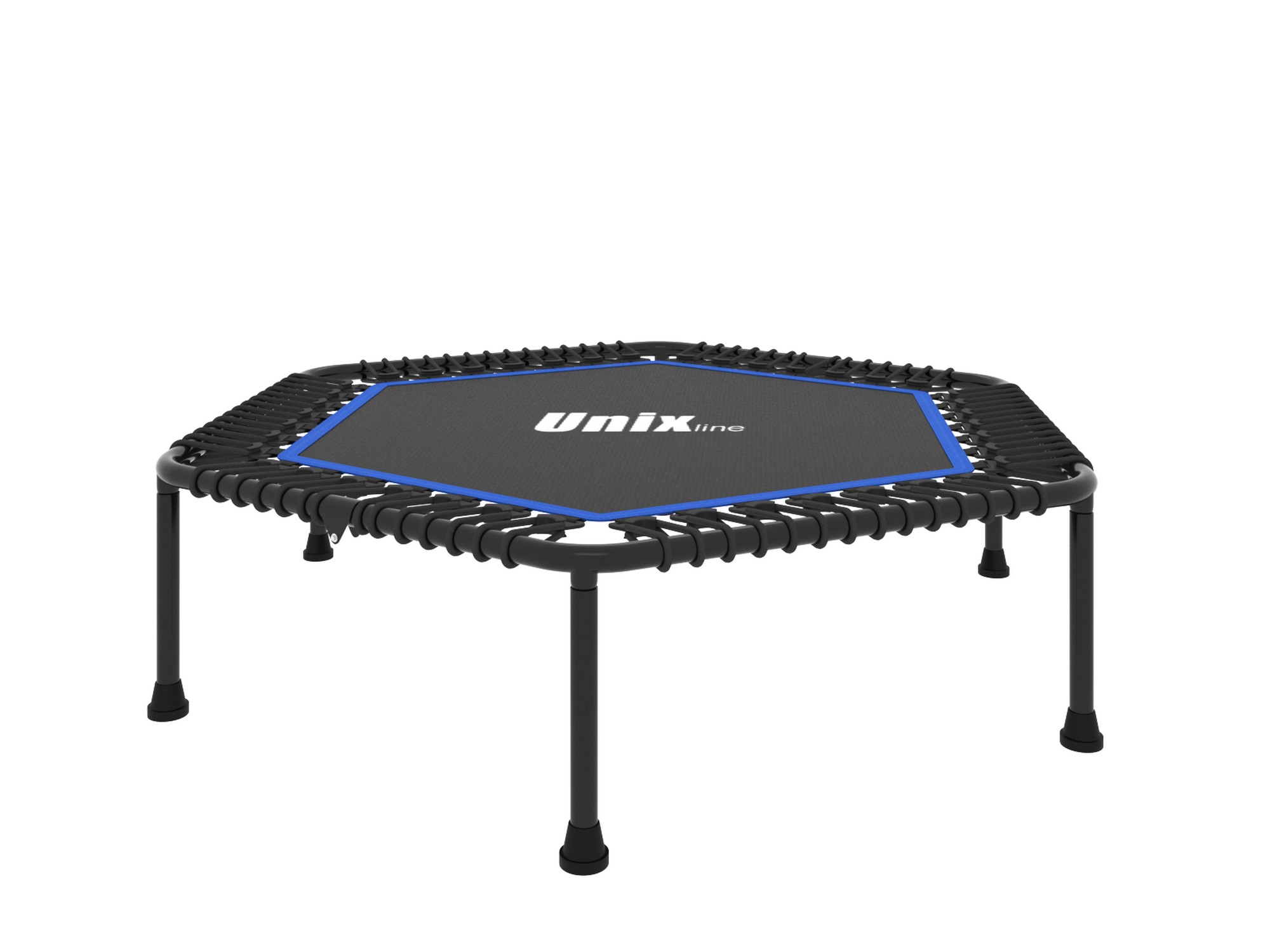фото Батут unix line fitness lite tr130fitwhb blue (130 cm)