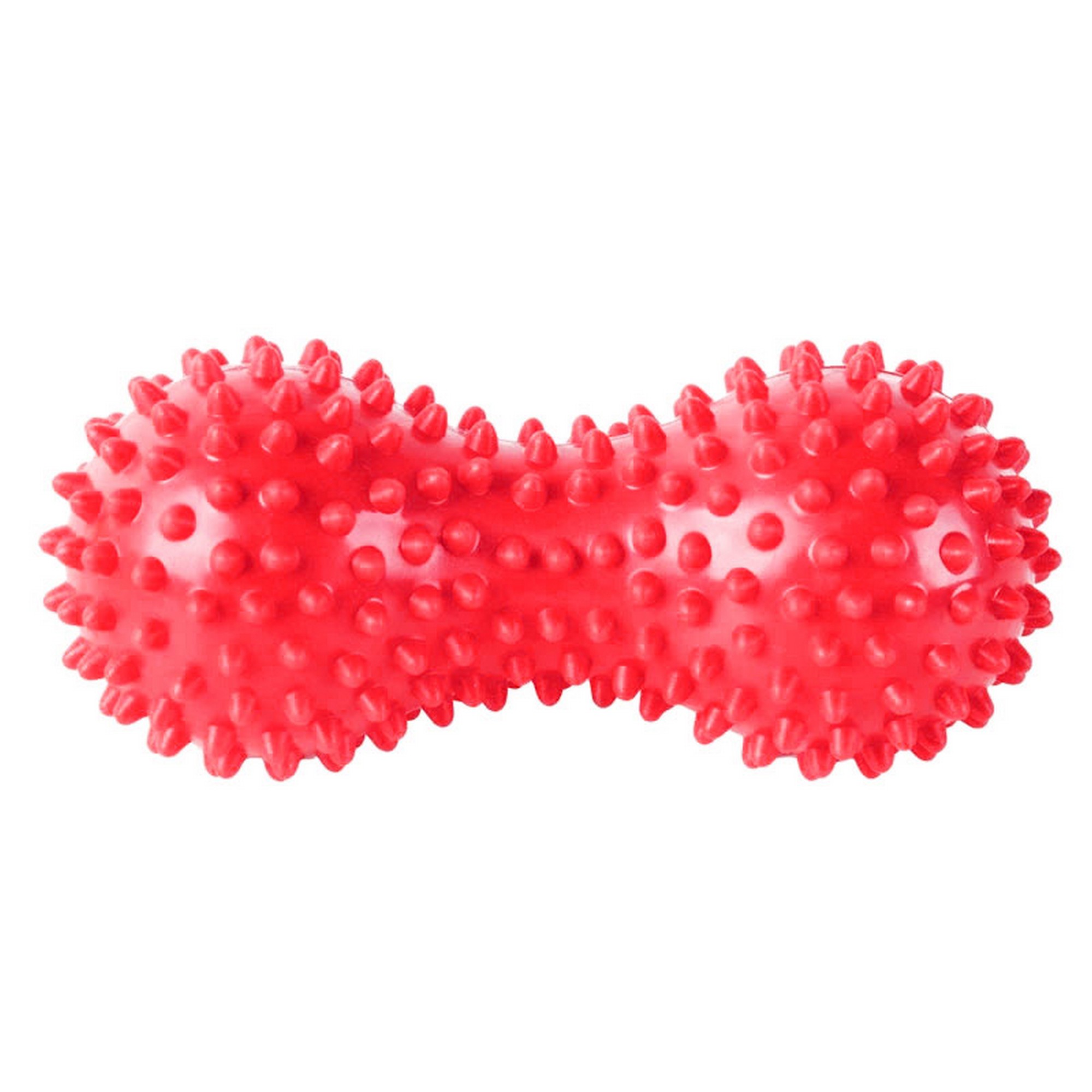 фото Массажер двойной мячик с шипами, твердый sportex e36802 красный
