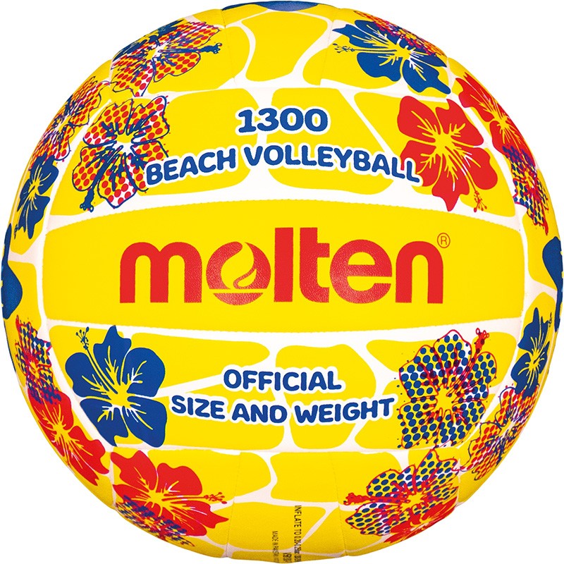 фото Мяч для пляжного волейбола molten v5b1300-fy р.5