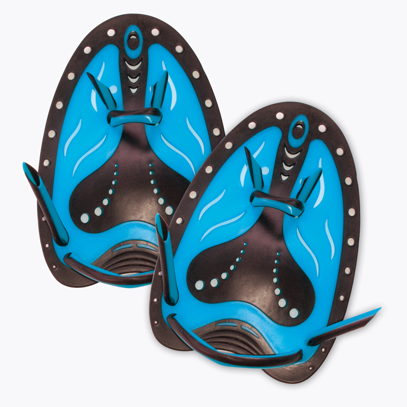 фото Лопатки для плавания aqquatix comfort paddles aq\swe 0012\0l-bl-00