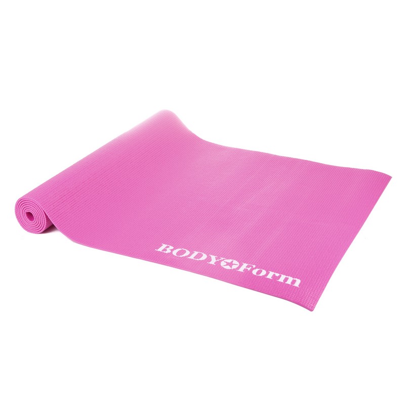фото Коврик гимнастический body form в чехле 173x61x0,4 см bf-ym01c розовый