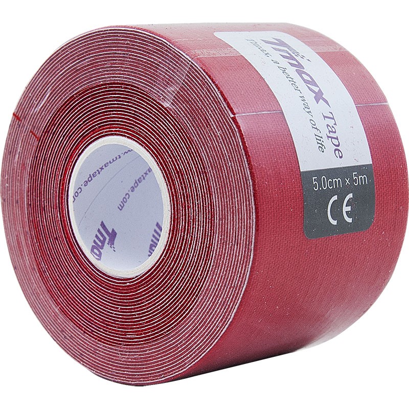 фото Тейп кинезиологический tmax extra sticky red красный