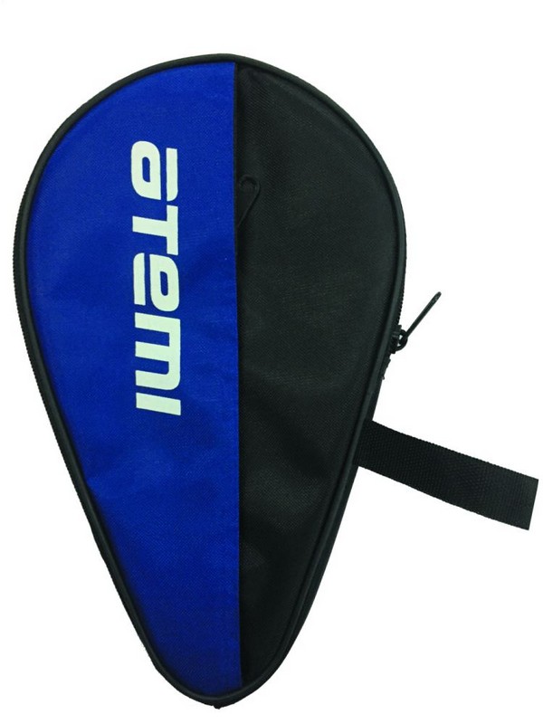 фото Чехол для ракетки для настольного тенниса atemi atc104 чёрный\синий