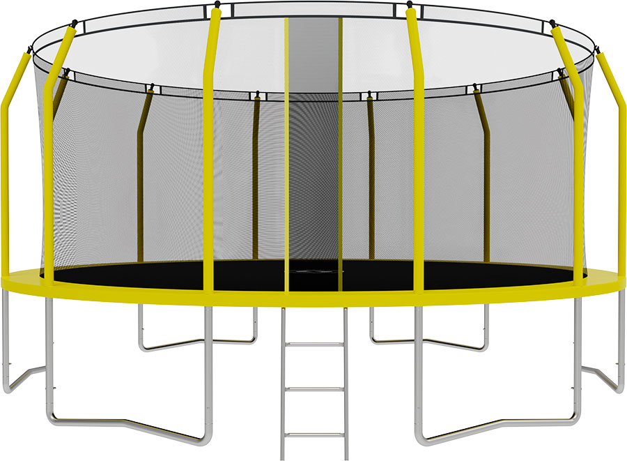 фото Батут swollen comfort overlap 16 ft (yellow)