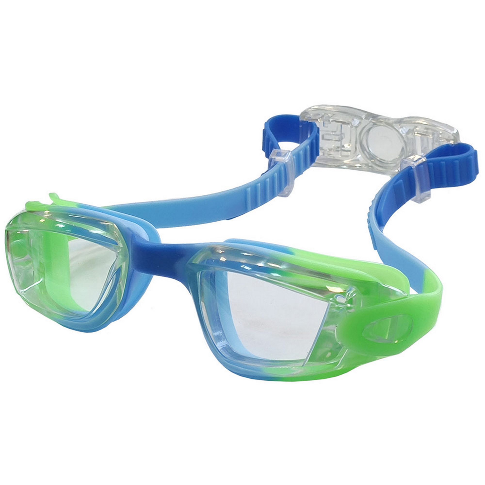 фото Очки для плавания детские sportex e39680 сине-зеленый