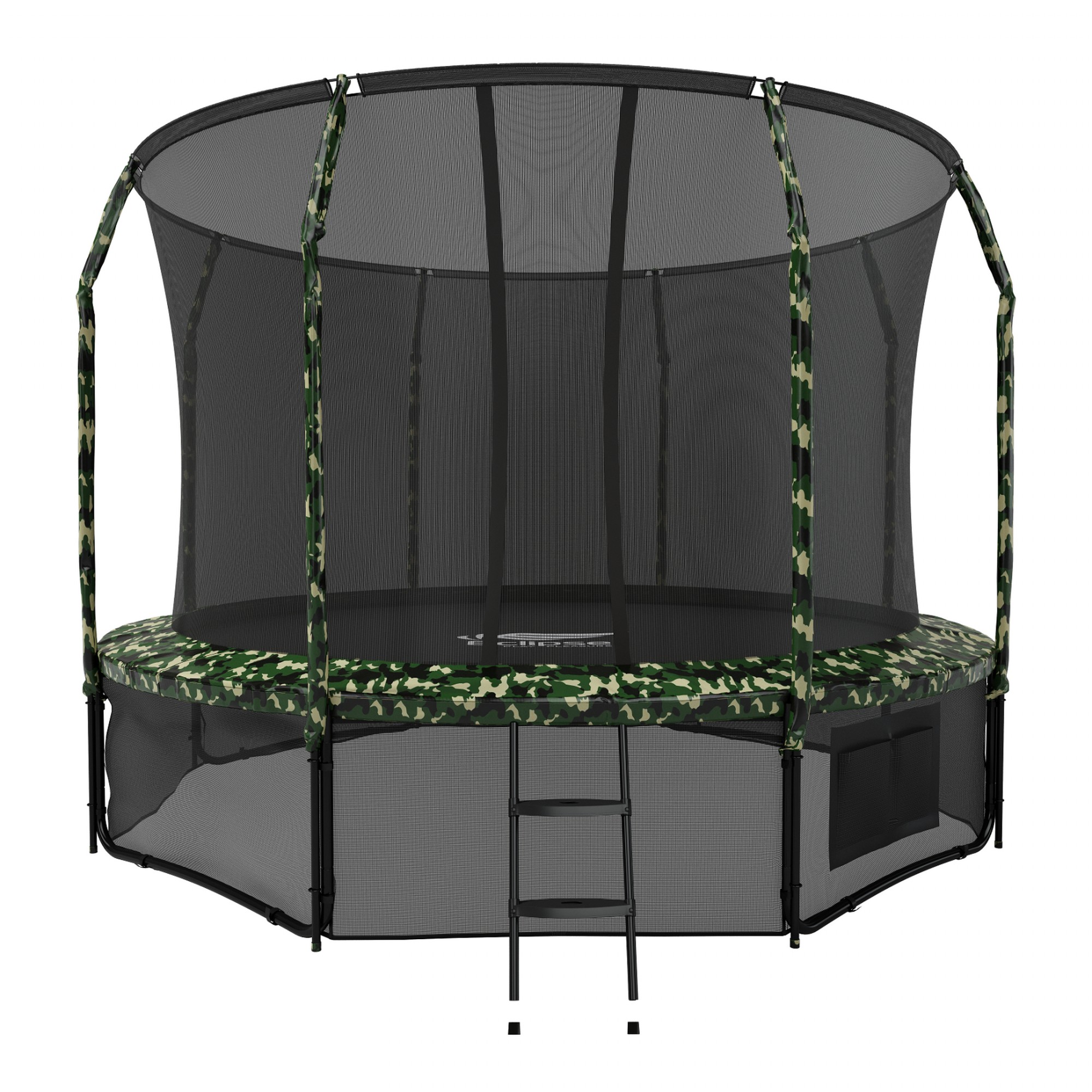 фото Батут с защитной сеткой eclipse space military 14ft