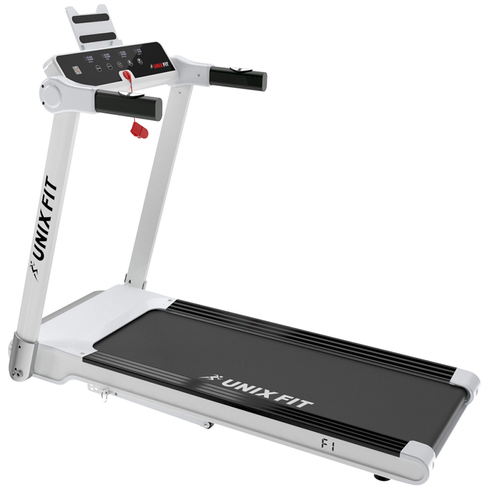 фото Беговая дорожка unixfit hi-tech f1 arctic ice tdhtf1a