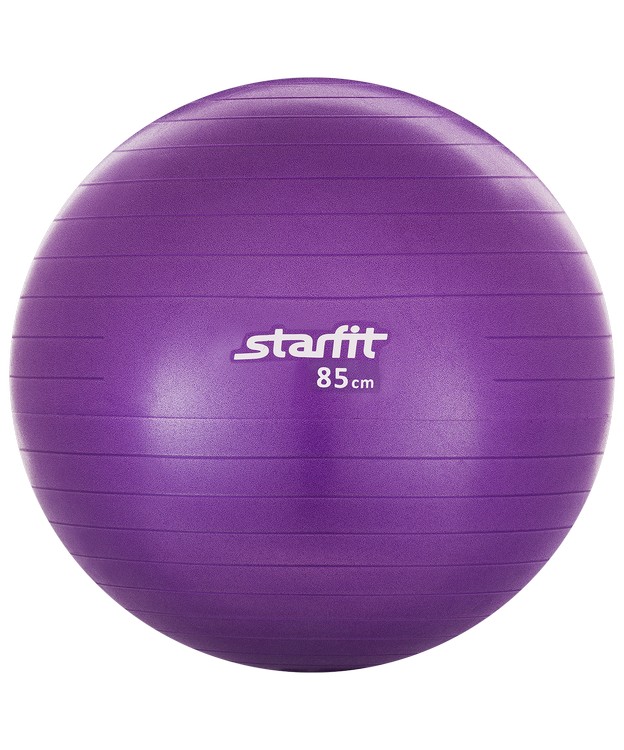 фото Гимнастический мяч star fit d85 см gb-101 фиолетовый