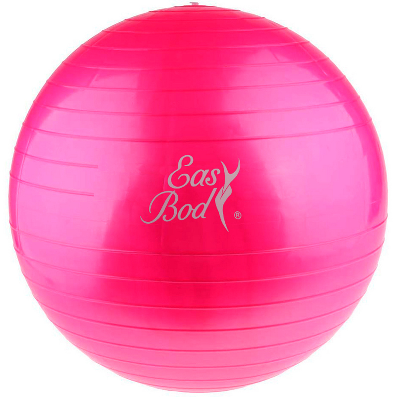 фото Гимнастический мяч easy body 1767eg-ib3 75см розовый