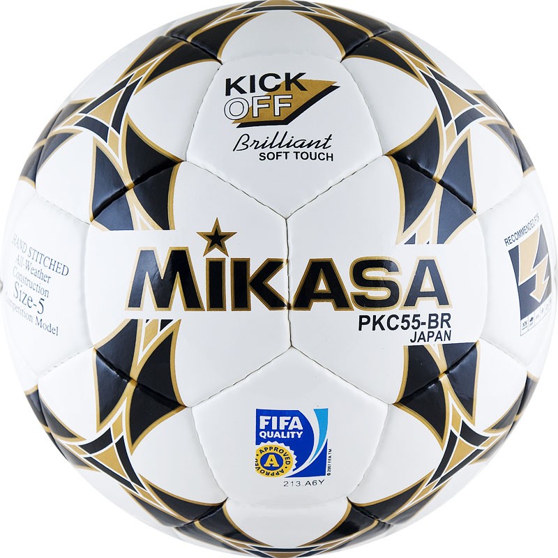 фото Мяч футбольный mikasa pkc55br-1 р.5