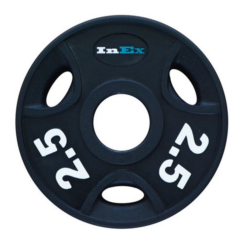 фото Диск обрезиненный inex gmax с 3 выступами, 2,5 кг grp-n-2,5kg
