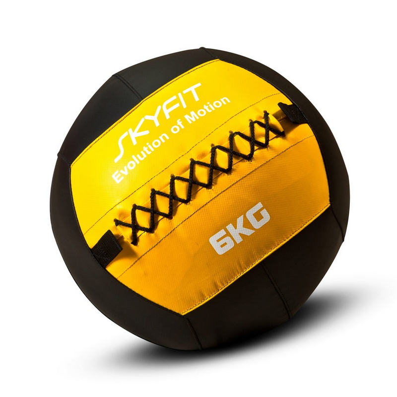 фото Тренировочный мяч мягкий skyfit wall ball, 6кг sf-wb6k