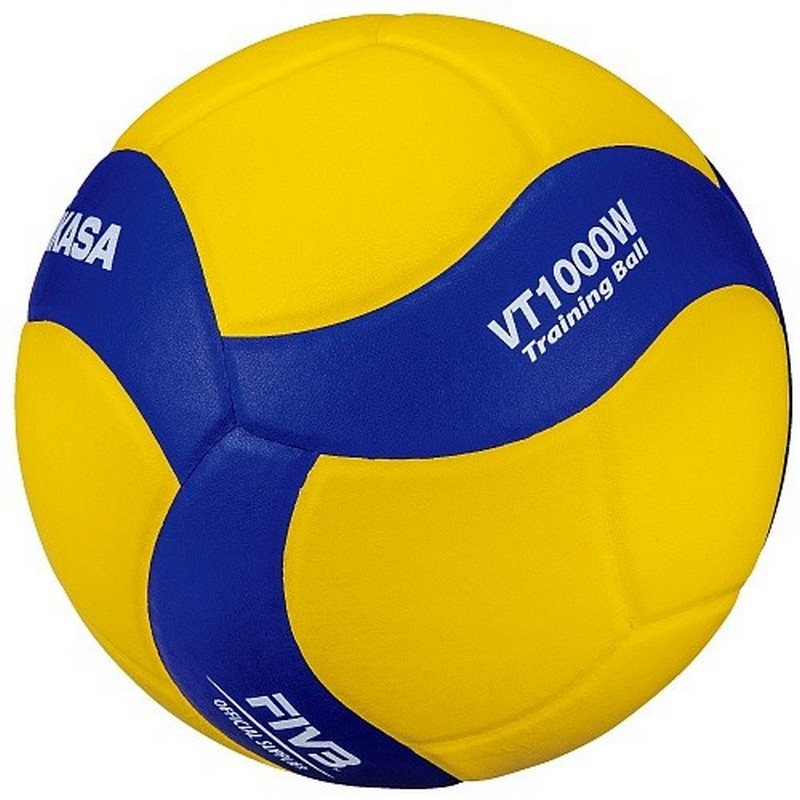 фото Мяч волейбольный mikasa vt1000w р.5, утяжеленный