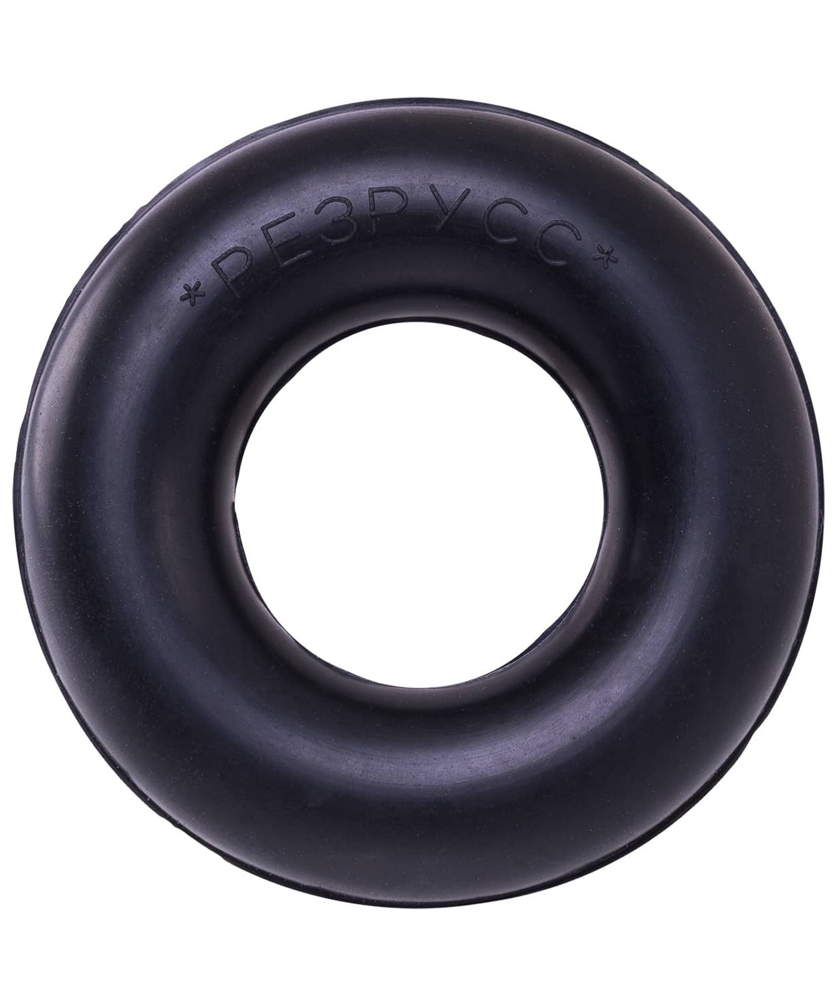 фото Эспандер кистевой кольцо 50 кг basefit черный
