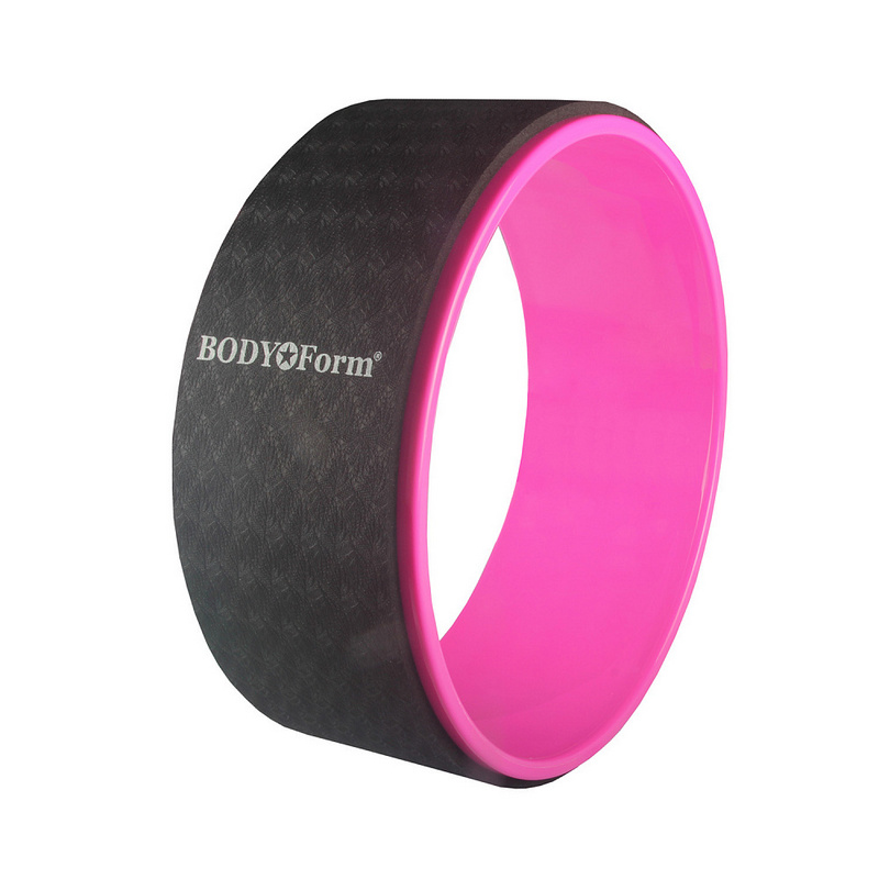 фото Кольцо для йоги body form bf-yw01 розовый-черный