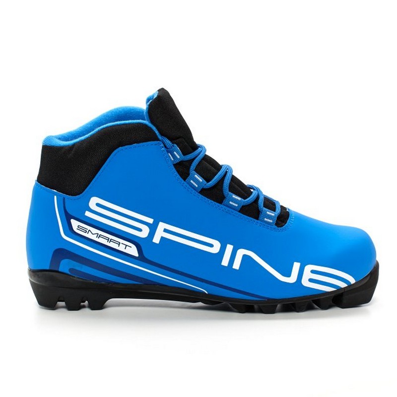 фото Лыжные ботинки nnn spine smart 357/1m (t4) синий/ черный