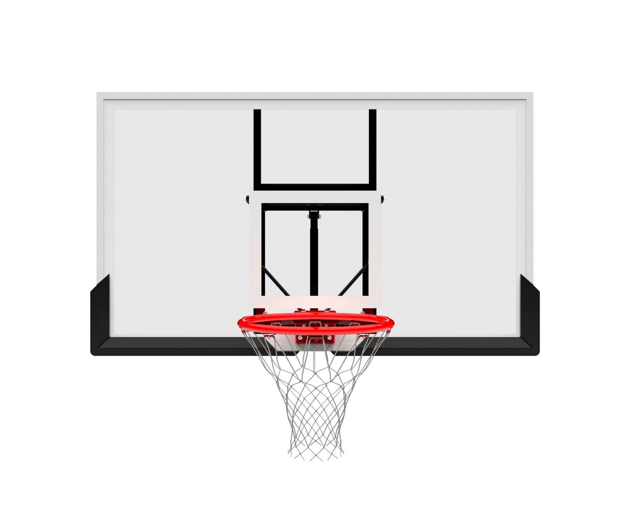 фото Баскетбольный щит dfc 180x105см, стекло 10мм board72g