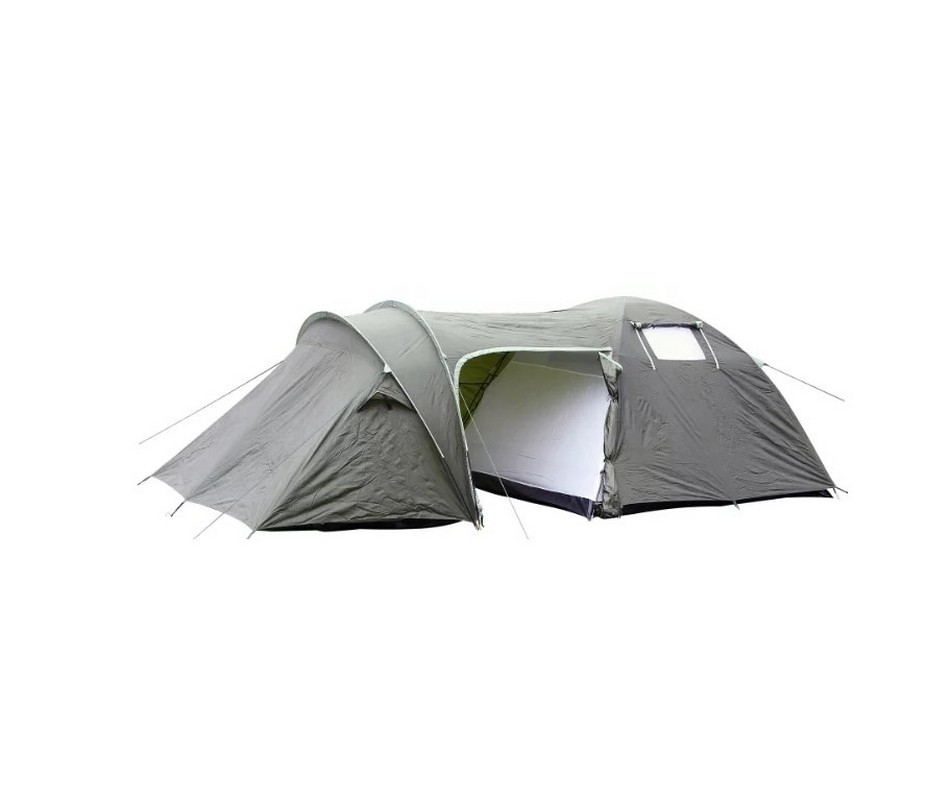 фото Палатка шестиместная greenwood den 6 серый