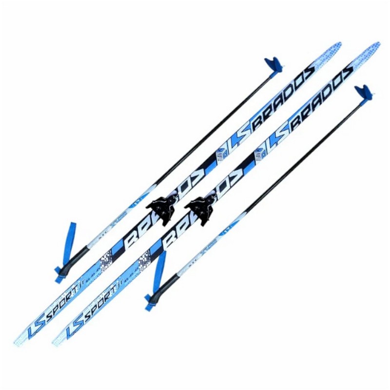 Лыжный комплект STC MIX Step, с креплениями NN75 мультиколор 800_800