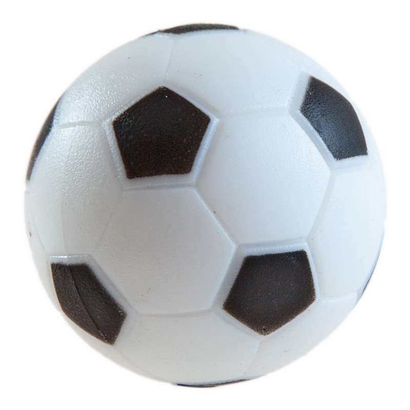фото Мяч для настольного футбола wbc текстурный пластик, d 36мм ae-01 черно-белый 51.000.36.2 weekend