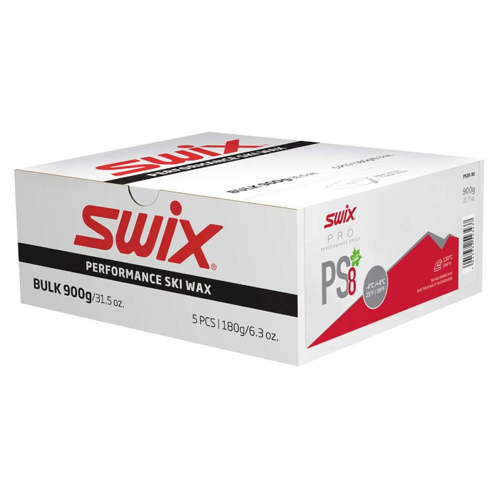 фото Парафин swix red, -4°c/+4°c, 900g ps08-90