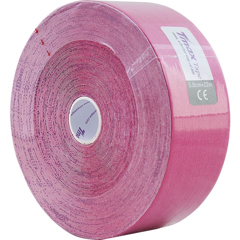 фото Тейп кинезиологический tmax 22m extra sticky pink розовый