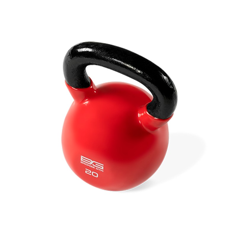 фото Гиря в пвх 20 кг bronze gym bg-pa-kb-p20