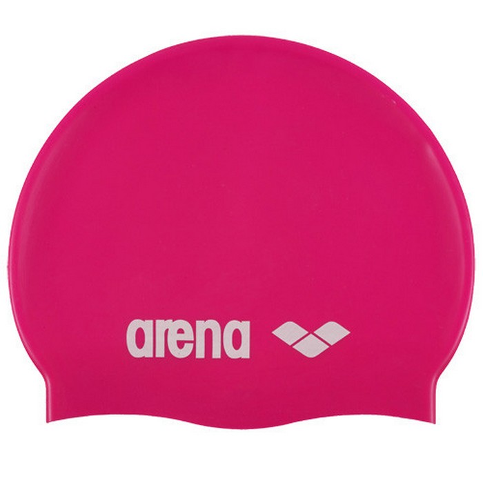 фото Шапочка для плавания arena classic silicone jr 9167091 ярко-розовый